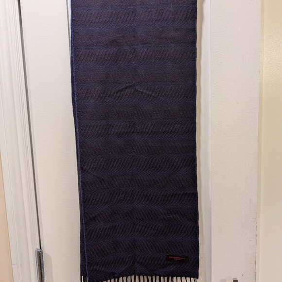 Men's Barbarossa wool scarf, 12"x68". - Picture 2 of 7